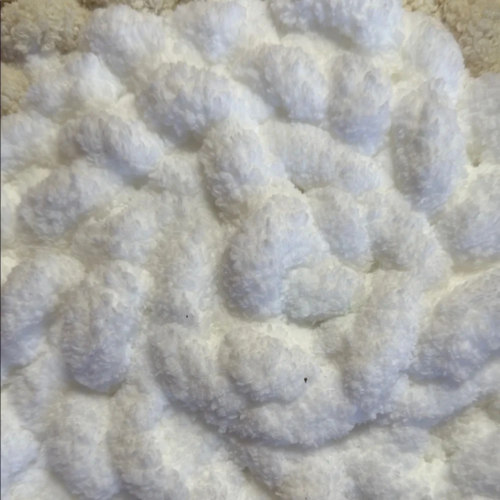 Pink and Cream Small Pet Bedding with Spiral Design